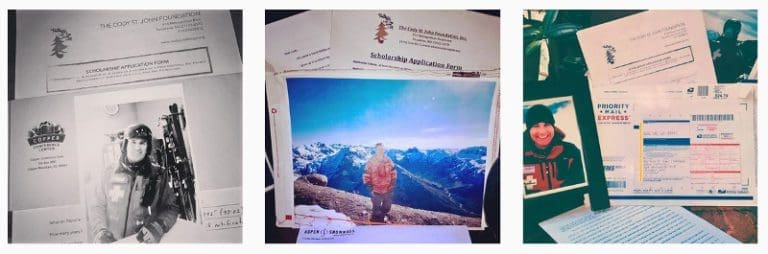 Scholarship Applicants 2018