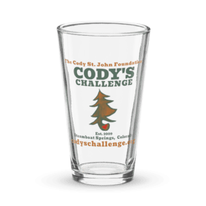 Cody's Challenge Pint Glass-16-oz